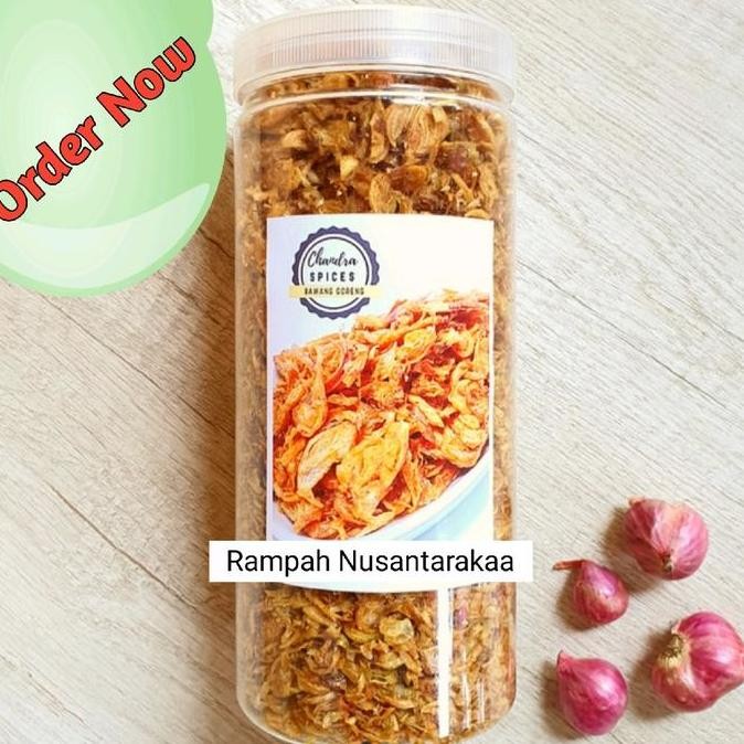 

Diskon! Bawang Merah Goreng 400gr Kemasan Praktis Renyah