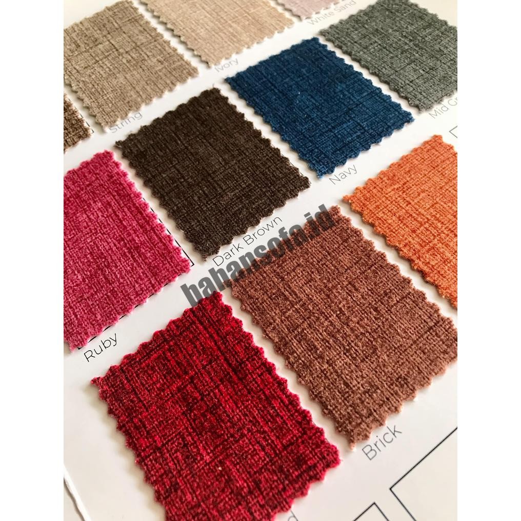 KAIN BLUDRU / BELUDRU / KAIN SOFA MINIMALIS / KAIN KURSI REGENCY - RODEO (SOFA) Nugi