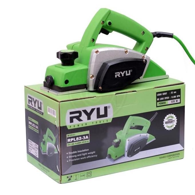 Tersedia RYU RPL 82-3A Mesin Serut Kayu Planner Ketam 710Watt - Alat Pertukangan