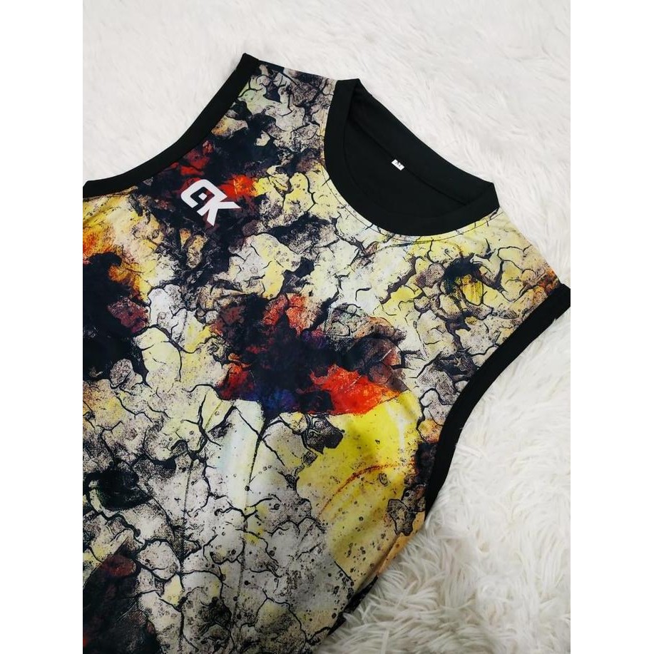 SETELAN SINGLET OLAHRAGA SLT TR 09 BAJU OLAHRAGA FULL PRINTING JERSEY FUTSAL BAJU VOLI KAOS LARI BAJ