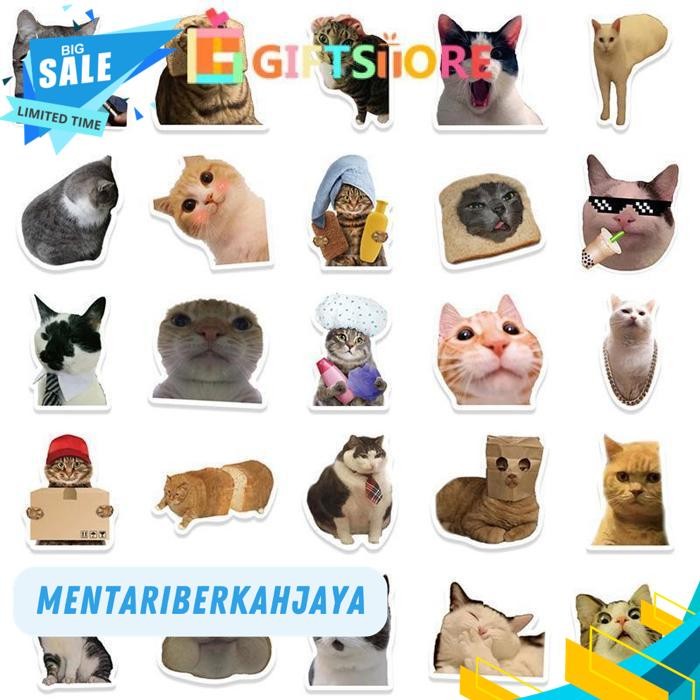 

50PCS/SET STIKER VINTAGE STIKER KARTUN LUCU ANAK KUCING STIKER DEKORASI KARTU ALBUM DIY CUCKOO COCOK UNTUK DEKORASI SCRAPBOOK-GS BY MENTARI BERKAH JAYA