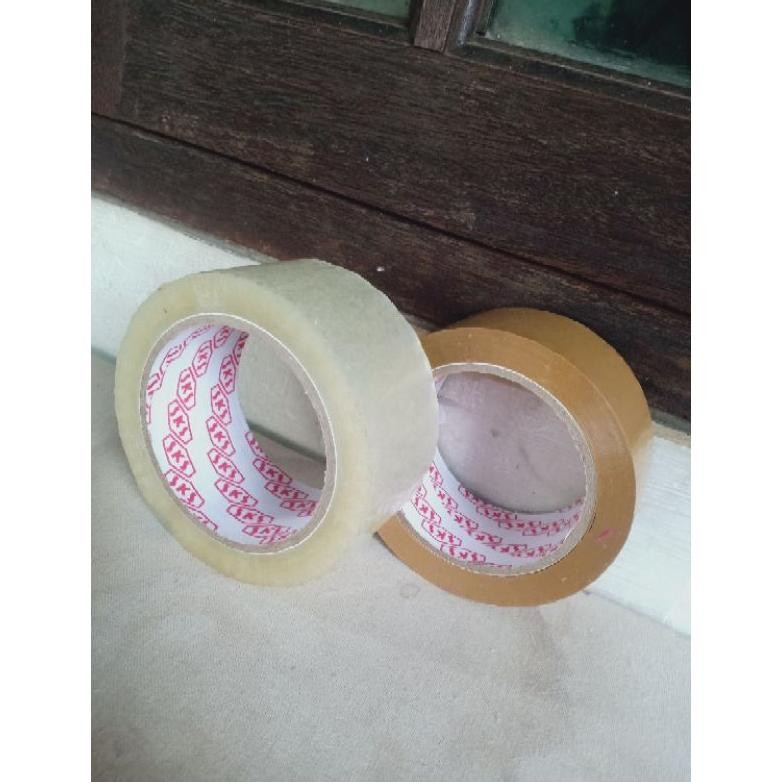 

Rd1- Opp Tape Lakban Sks Bening Coklat 2Inci 48Mmx100 Yard
