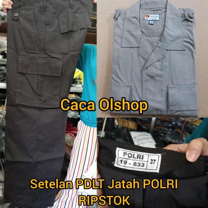 Recomend 1 STEL BAJU PDL JATAH POLRI PDLT A1 SERAGAM DALMAS BRIMOB SABHARA BAHAN RIPSTOK 
