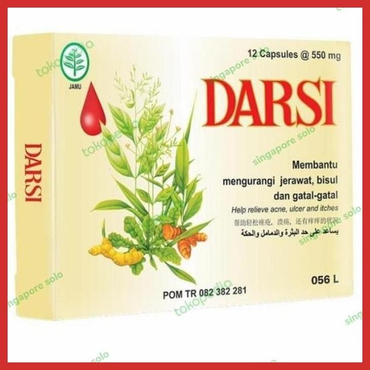 AJMALL BERSIH DARAH DARSI KAPSUL SIAP KIRIM