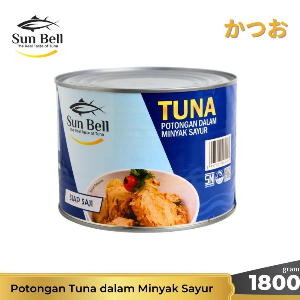 

NO_MORE Sun Bell Tuna Chunk in Vegetable Oil 1800g