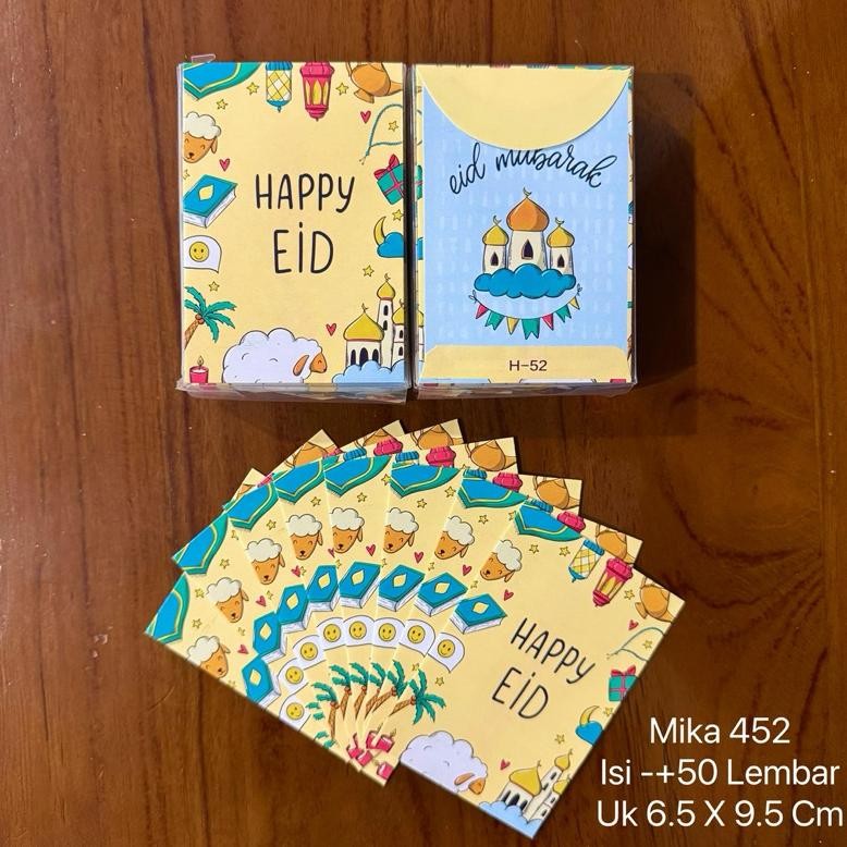 

Sale Amplop Lebaran Idul Fitri Ukuran (6.5 X 9.5 Cm) Isi 50 Lembar Viral
