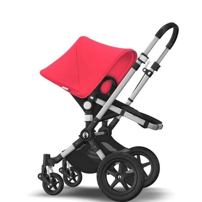 Bugaboo Cameleon3 Plus Complete Stroller Alublack/Red - Stroller Bayi