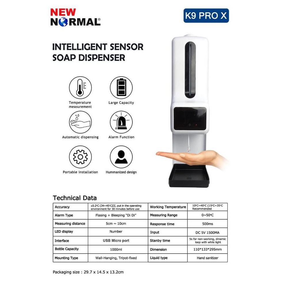 Terbaru Thermometer K9 Pro X