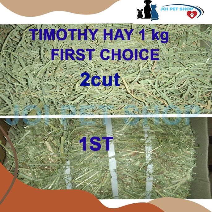Timothy Hay 2Nd Cut 1Kg Rumput Hay Kelinci First Choice 1St