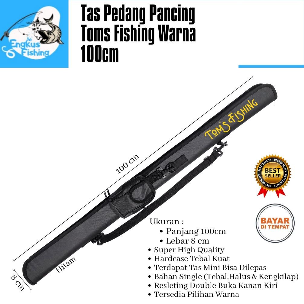 Tas Pancing Model Pedang / Samurai Warna 100cm Tas Mini (Super Kualitas) Hardcase - Engkus Fishing