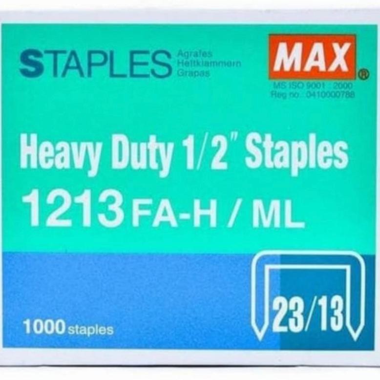 

Isi Strapler Staples Max 1213 Per Kotak