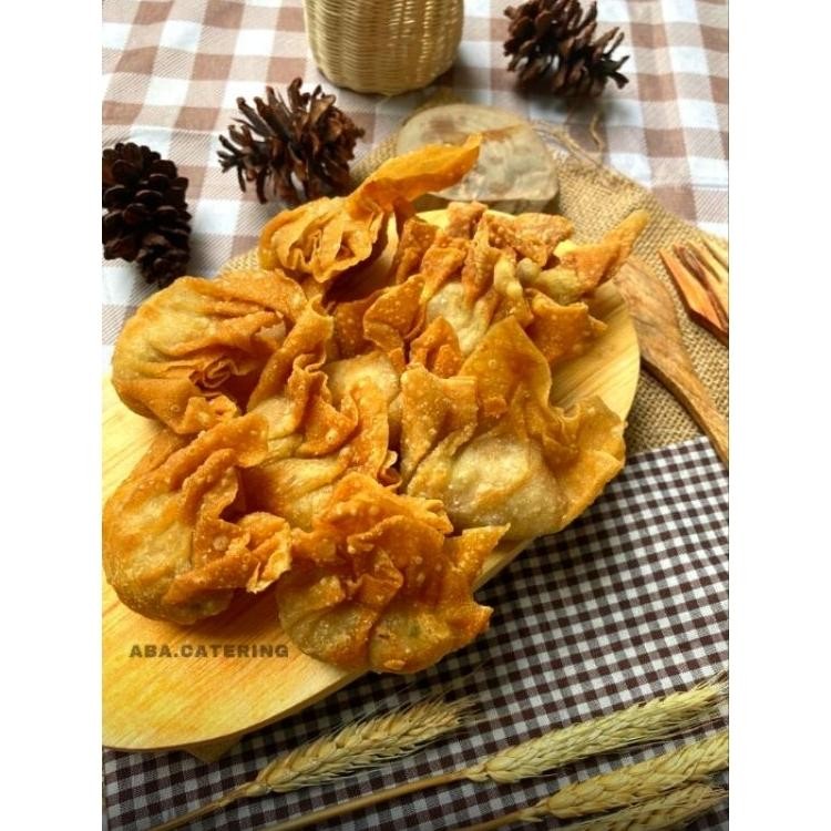 

Pangsit Ayam Wonton Pangsit Goreng By Aba Catering Isi 10Pcs