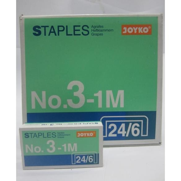 

Isi Staples Joyko Besar No.3 246Refill Hekter Steples Stapler