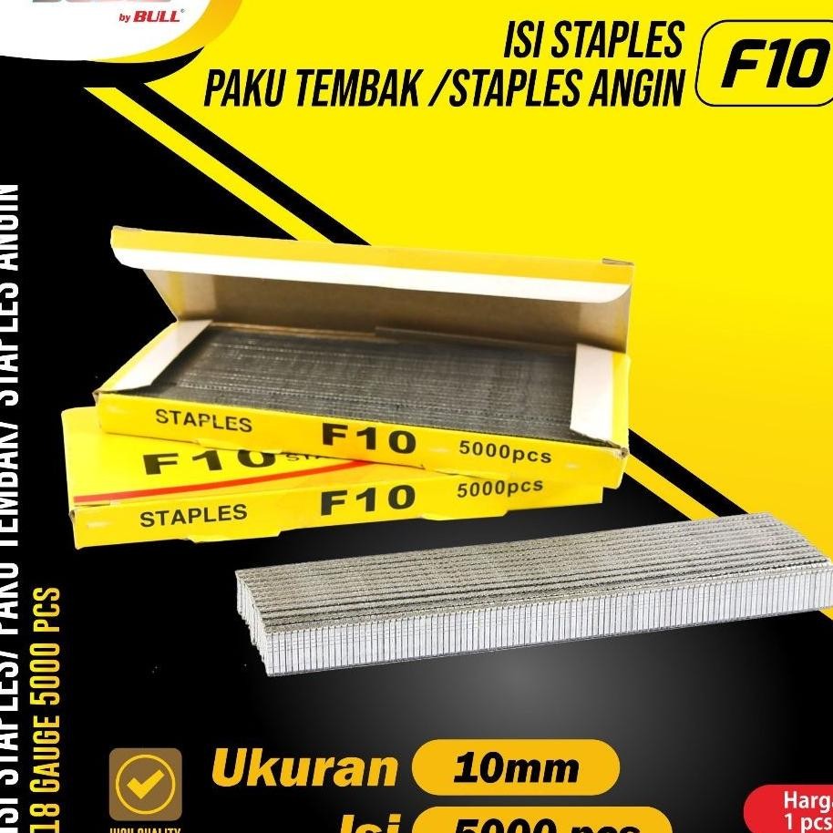 

Solid Isi Staples Paku Staples Angin F10 F15 F20 F25 F30
