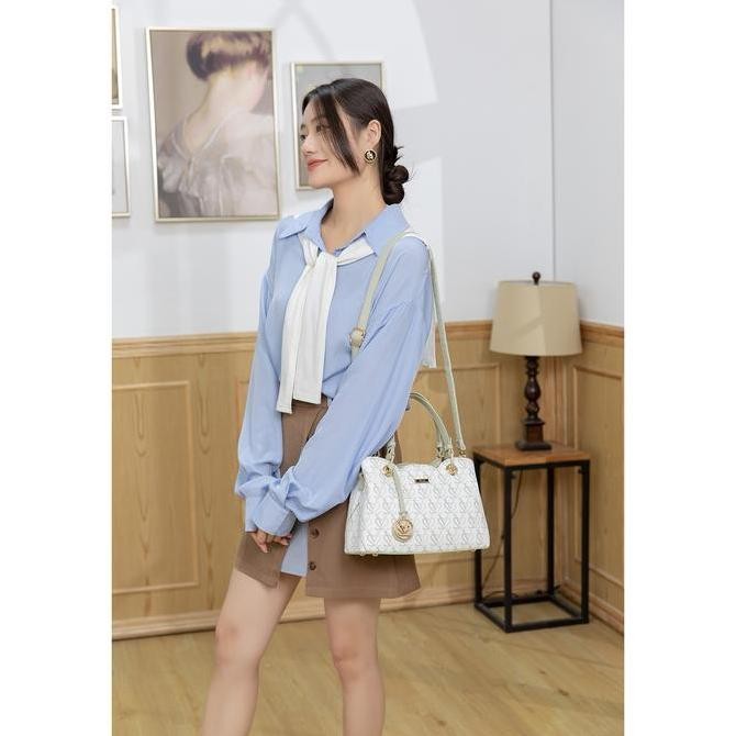 En-Ji Jihe Handbag - Cream