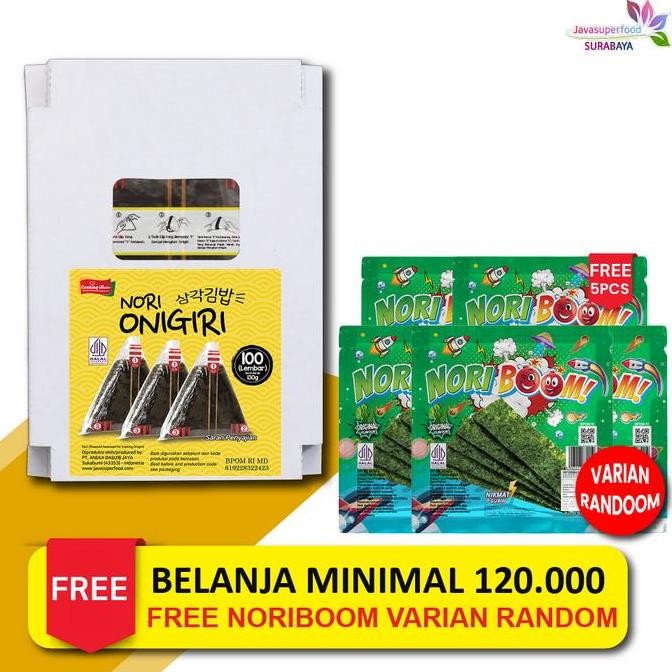 

Produk Baru!! Nori Onigiri Triangle Wrap Pembungkus Nasi Kepal Sushi Rumput Laut Kering