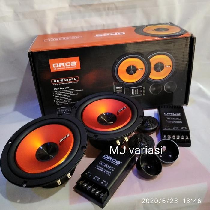 SPEAKER SPLIT ORCA 653-SPL SPEAKER SPLIT MOBIL ORCA MOBIL Berkualitas