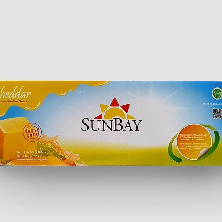 

Keju Sunbay Cheddar Cheese 2Kg