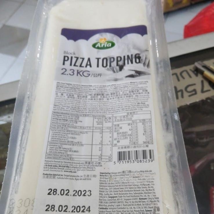 

Beli Banyak Lebih Keju Mozarella Arla Pizza Topping 2.3Kg 2.3 Mozarela
