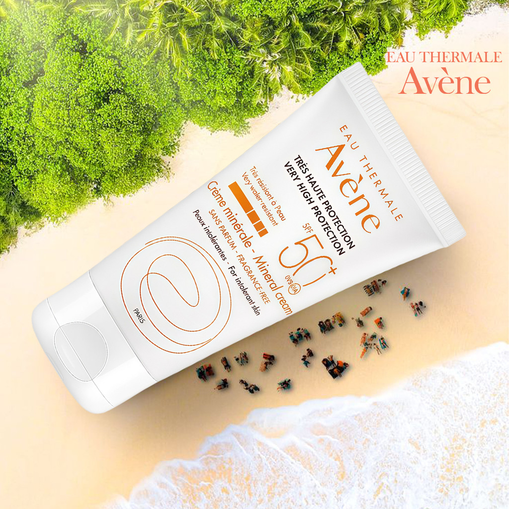 Avene Very high sun protection  Mineral cream SPF50+ 50ml / Avene Very high sunscreen
