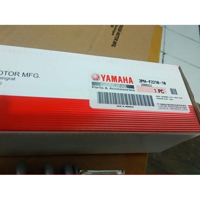 Shockbreaker Shock Belakang FINO 125 FI PREMIUM Warna SIlver Berkualitas