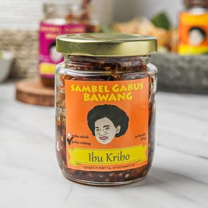 

Promo Sambel Gabus Bawang Ibu Kribo - Sambal Pedas Gurih Khas Rumahan