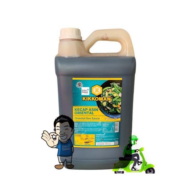 

Promo Kikkoman Oriental Soy Sauce Halal 5Kg - Kecap Asin Jepang GOSEND