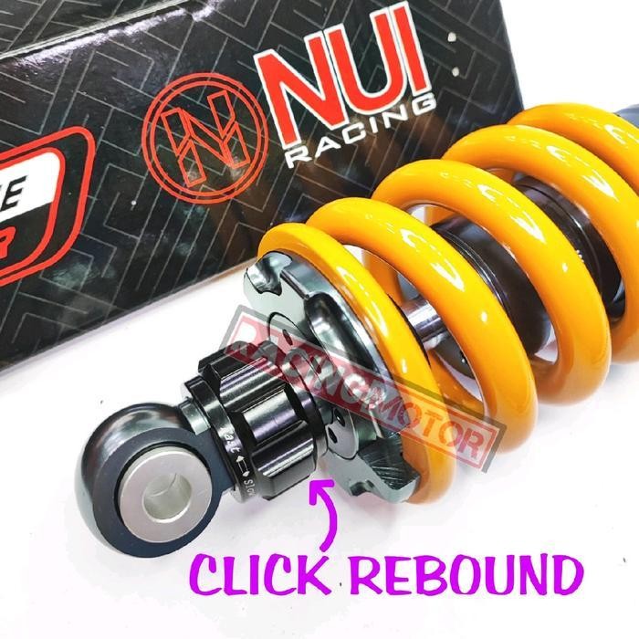 monoshock nui racing jupiter mx new old 135 mx king 150 tabung pisah shock belakang Terbaru