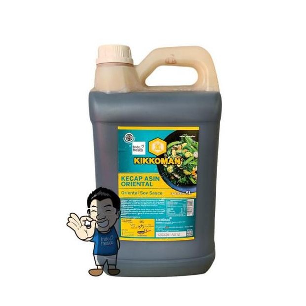 

Promo Kikkoman Oriental Soy Sauce HALAL Jerigen 5L - Kecap Asin Oriental Premium