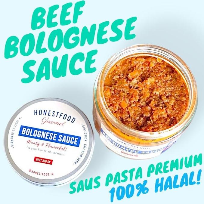 

Promo Honestfood Beef Bolognese Sauce - Saus Pasta Daging Sapi Halal Premium