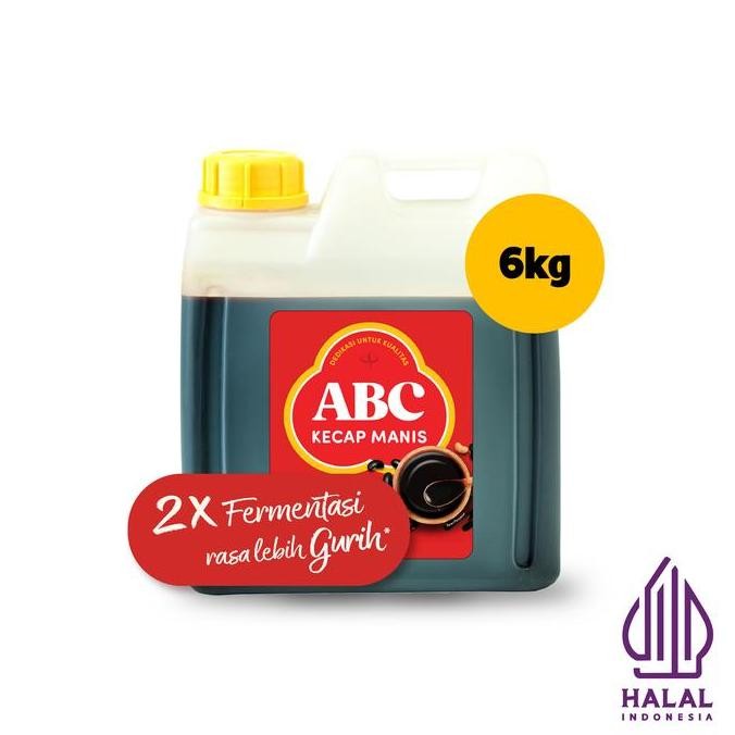 

Promo ABC Kecap Manis Jerigen 6kg - Kecap Masakan Isi Jumbo Ekonomis