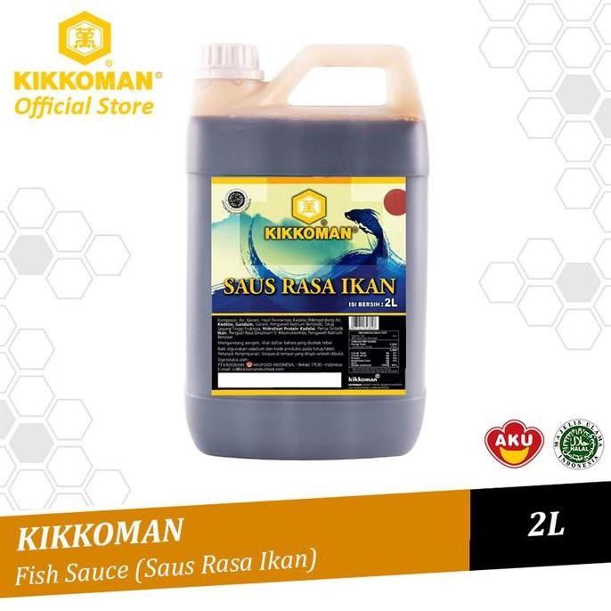 

Promo Kikkoman Fish Sauce Halal Jerigen 2L - Kecap Ikan Jepang Asli