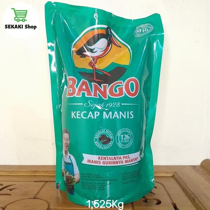 

Promo Kecap Bango 1.525kg / 1.6kg - Kecap Manis Bango Jerigen Refill Masakan