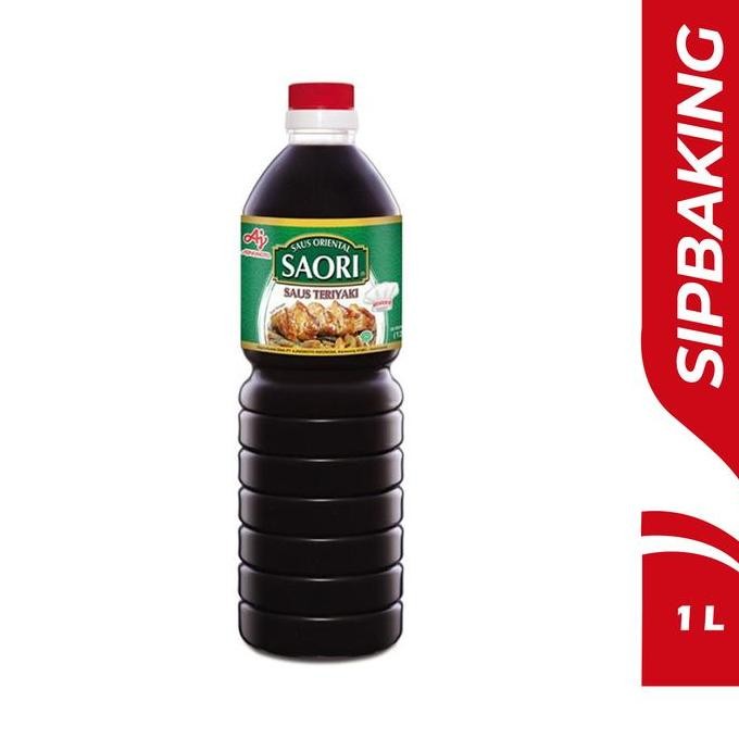 

Promo Saori Saus Teriyaki 1 Liter - Saus Teriyaki Jepang Botol 1000ml