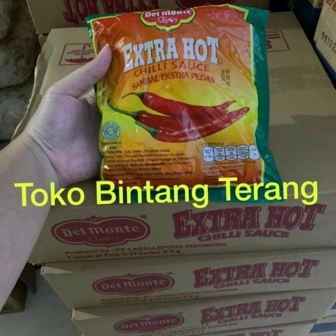 

Promo Delmonte Saus Sambal Extra Hot Stick Sachet | 1 Dus 20 Pak x 24 Stick