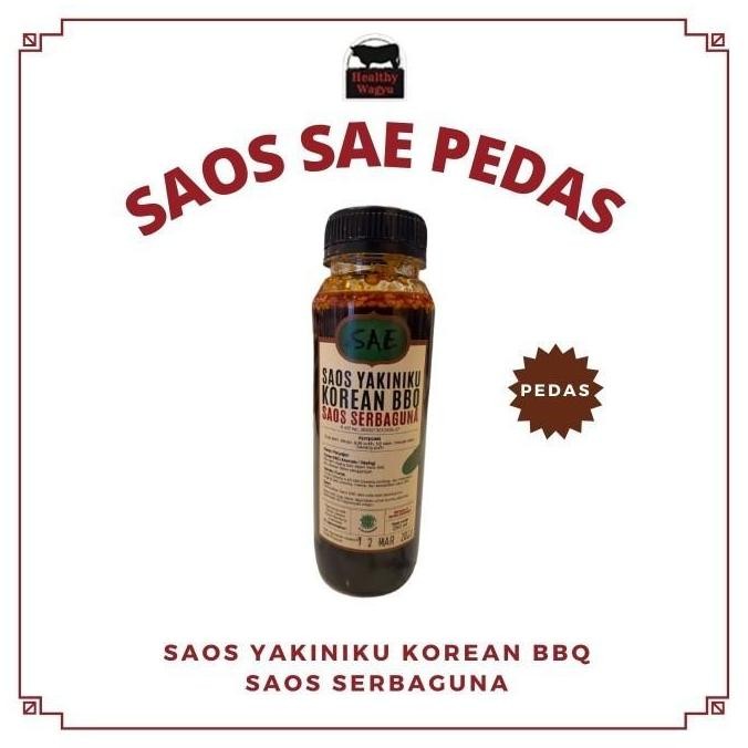 

Promo Spicy Yakiniku Sauce Saos Pedas Sae 250ml