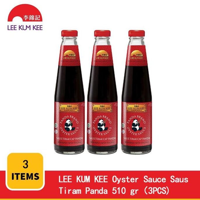 

Promo LEE KUM KEE Saus Tiram Cap Panda 510gr Isi 3pcs | Paket Jumbo