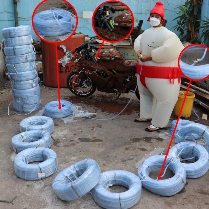 AS SUMC/JAPAN Pompa Air DC 12Volt Pump 400PSI 100 watt