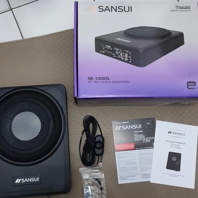 SUBWOOFER KOLONG SANSUI SE-1000SL SUB KOLONG 10 inch SANSUI SE 1000 SL