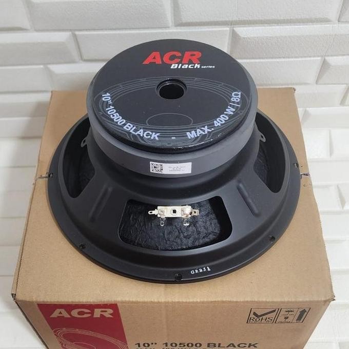 SPEAKER WOOFER ACR 10 INCH 10500 BLACK