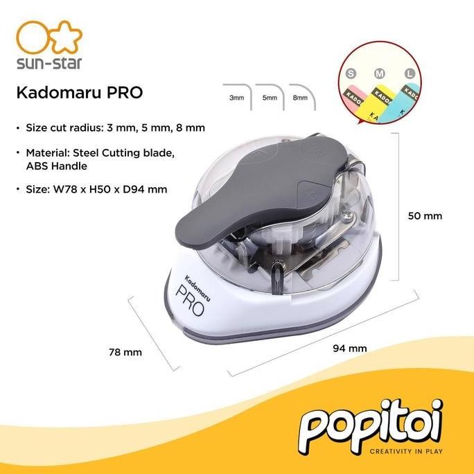 

Sun-Star Kadomaru Pro Corner Cutter Puncher Rounder Sunstar