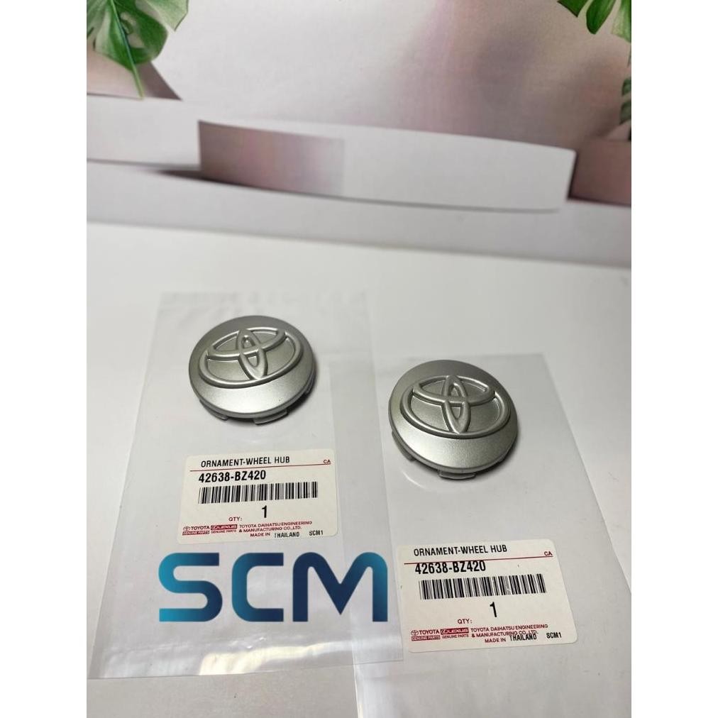 Tutup Dop Velg Roda Avanza All New Rush Velos Original 42638-BZ420 SCMSUKUCADANGMOBIL