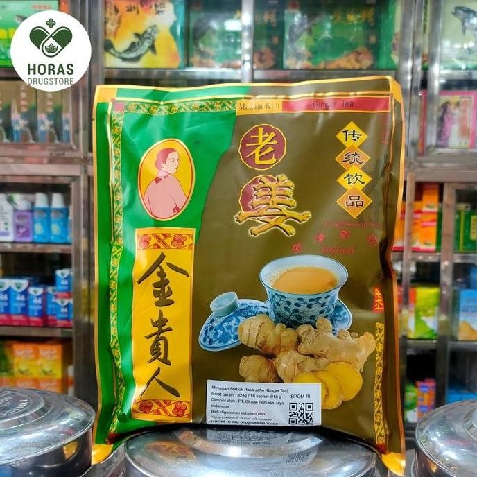 

best produk] MADAM KIM Ginger Tea (Teh Herbal Jahe) - Teh Herbal Mengeluarkan Angin di Badan