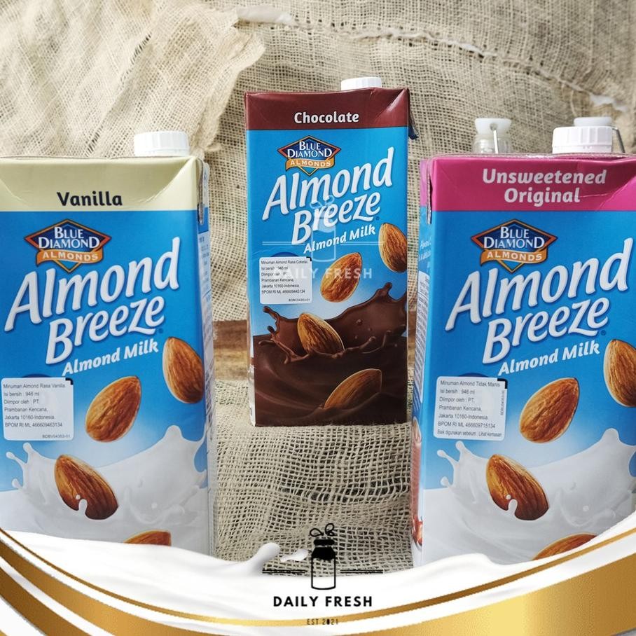 

Blue Diamond Almond Breeze Almond Milk Unsweetened Barista Blendvanilla Chocolate Latte946 Ml