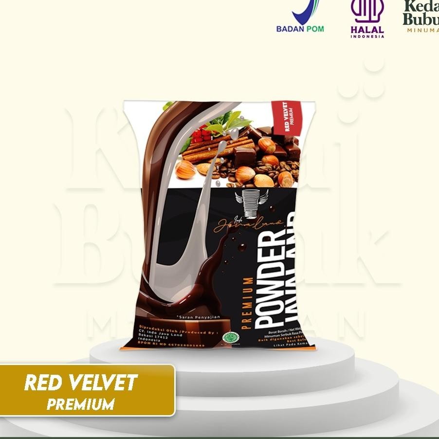 

Javaland Bubuk Minuman Rasa Red Veet 1Kg Plain Bubble Powder Drink Boba