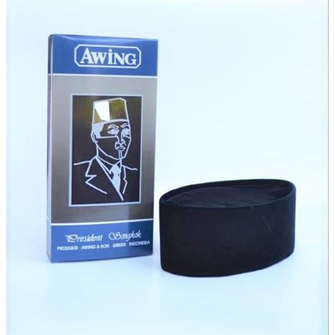 Terbaru Peci Awing/Songkok Awing Hitam Ac // Fashion Muslim Pria