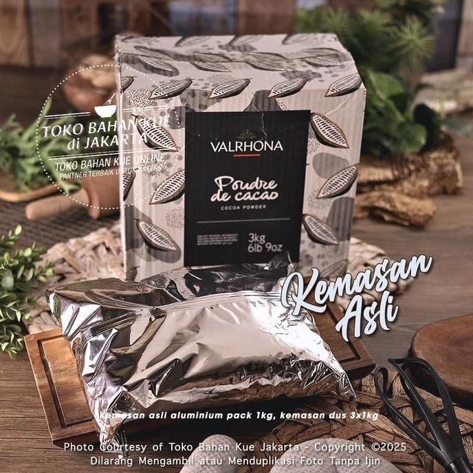 

Valrhona - Cacao Powder 100gr Coklat Bubuk Pure Cocoa Powder Kakao NLS