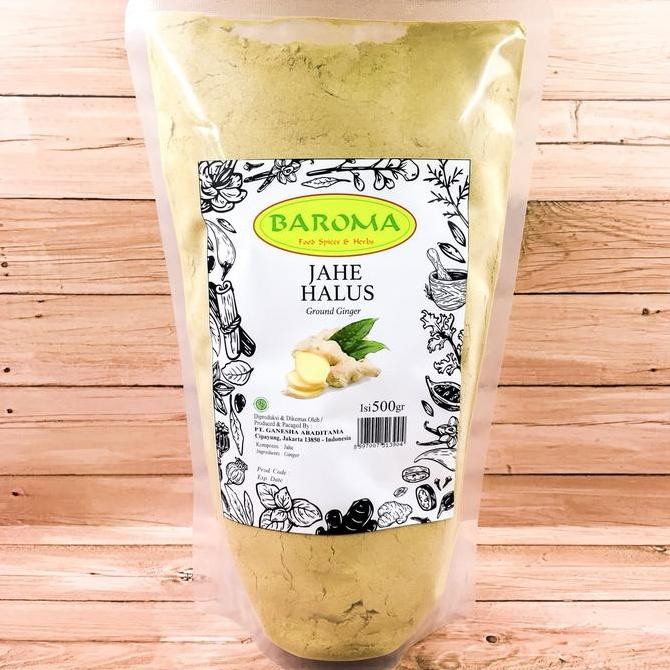 

Diskon! Jahe Bubuk Halus 500Gr Baroma - Rempah Jahe Murni Berkualitas