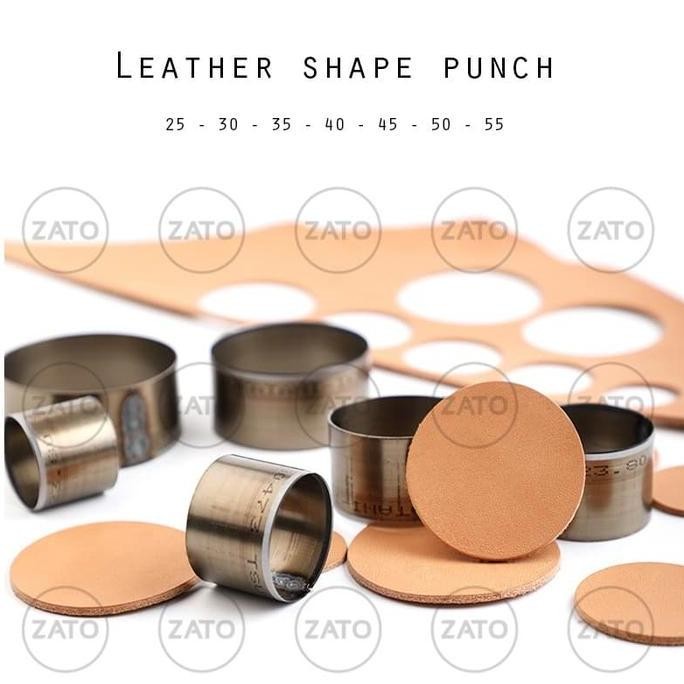 

Circle Set Leather Shape Punch Pisau Pon Leather Tools