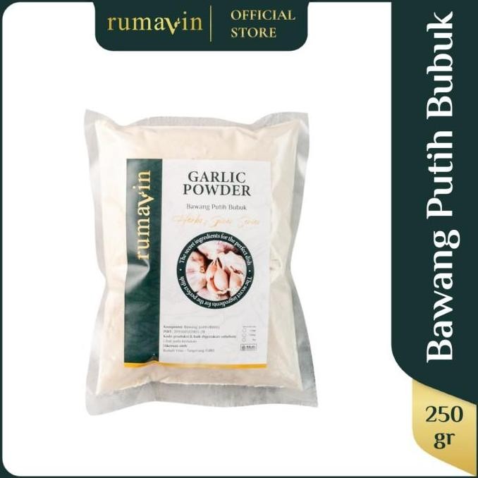 

Diskon! Rumavin Bubuk Bawang Putih Premium 100% Murni - Garlic Powder